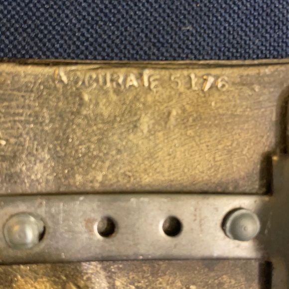 Vintage Erie Pacific Railroad brass belt buckle - Picture 3 of 3